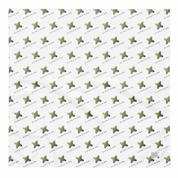 ALPEVISION pattern Bandana - Image 5